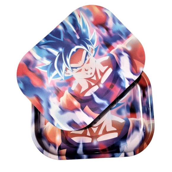 Bandeja Metálica para Liar con Tapa - Goku Dragon Ball Z