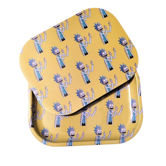 Bandeja Metálica para Liar con Tapa - Rick y Morty