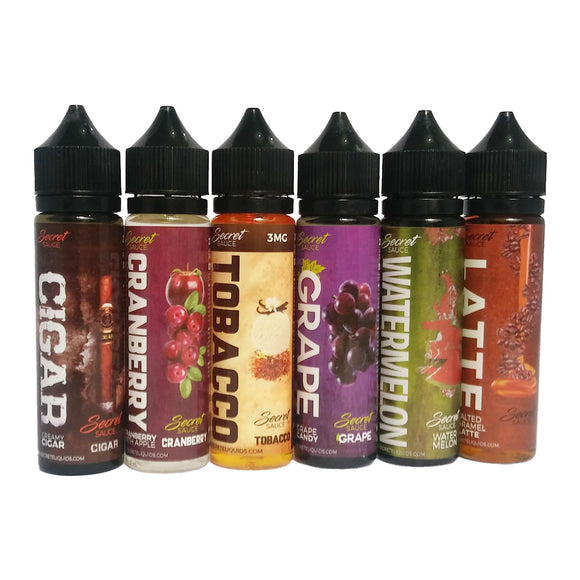 Secret Sauce E-Liquid 60ml - Premium Blend