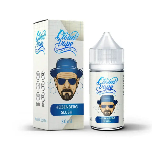 Cloud Vape Heisenberg Slush 30ml - 70/30 VG/PG 3mg