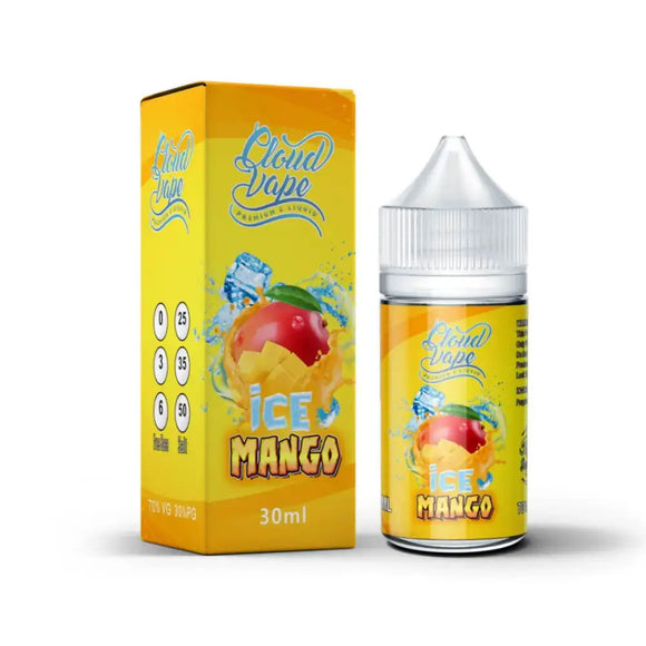 Cloud Vape Mango Ice 30ml - 70/30 VG/PG 3mg