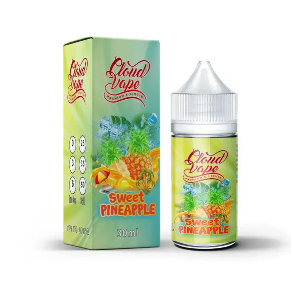 Cloud Vape Sweet Pineapple 30ml - 70/30 VG/PG 3mg