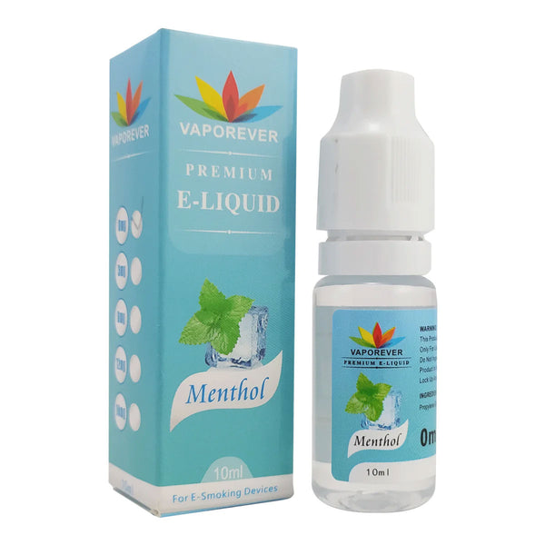 E-Liquid Vaporever Sabor Mentol 10ml 3mg Nicotina
