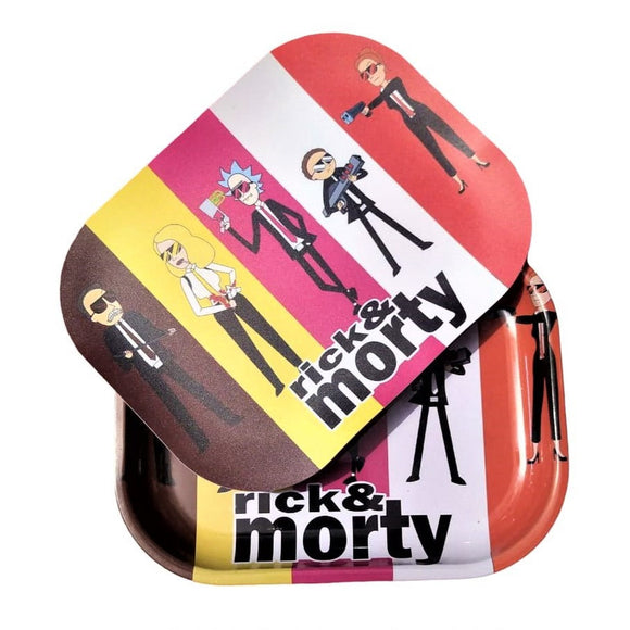 Bandeja Metálica para Liar con Tapa - Rick y Morty
