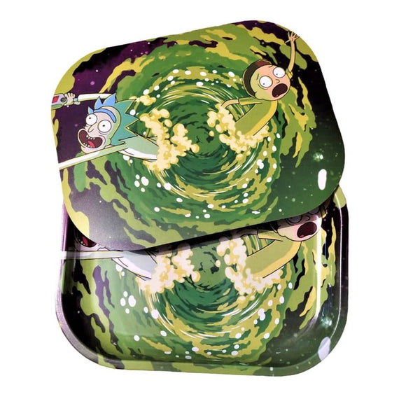 Bandeja de Liar con Tapa - Diseño Rick y Morty