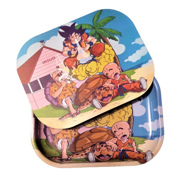 Bandeja Metálica para Liar con Tapa - Goku Dragon Ball Z