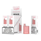 Vape desechable VOOM IRIS MINI MESH PEACH ICE 600 Puff - 20 mg CC-452