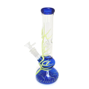 Bong de vidrio azul 25cm CC-708