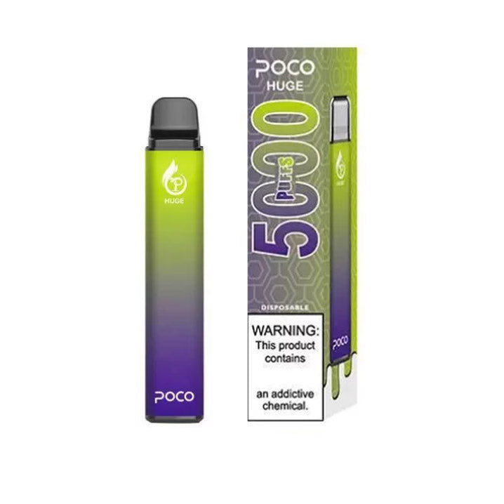 POCO HUGE Vape Desechable 5000 Puffs Recargable