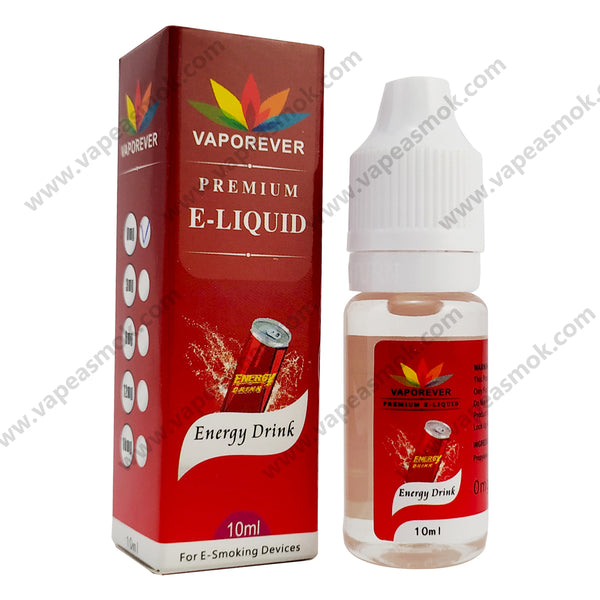 E-Liquid Vaporever Sabor Energy Drink 10ml 3mg Nicotina