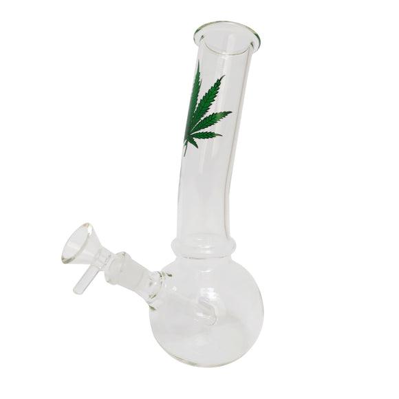 Bong de vidrio transparente 22cm MR-3